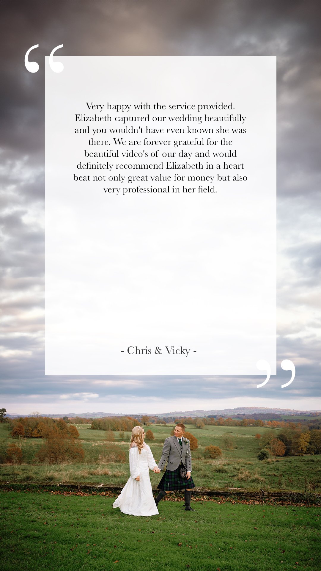 wedding videographer review